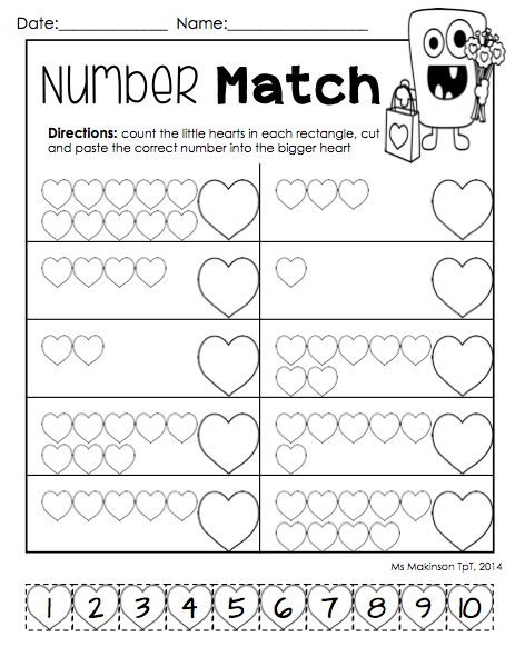 Preschool Homework Packets