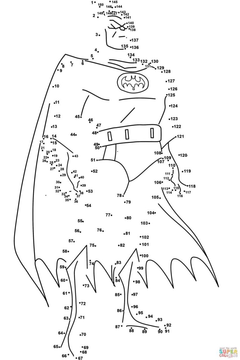 Free Printable Dot To Dot 1-100