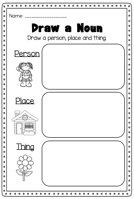 Plural Nouns Worksheet 1st Grade