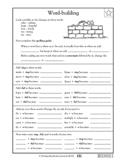 Language Worksheets For 4th Grade