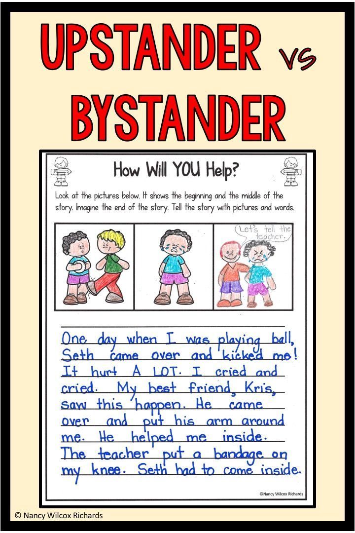 Bullying Worksheets Grade 4