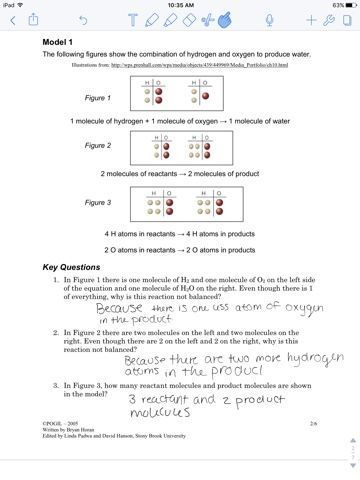 Types Of Reactions Worksheet Then Balancing