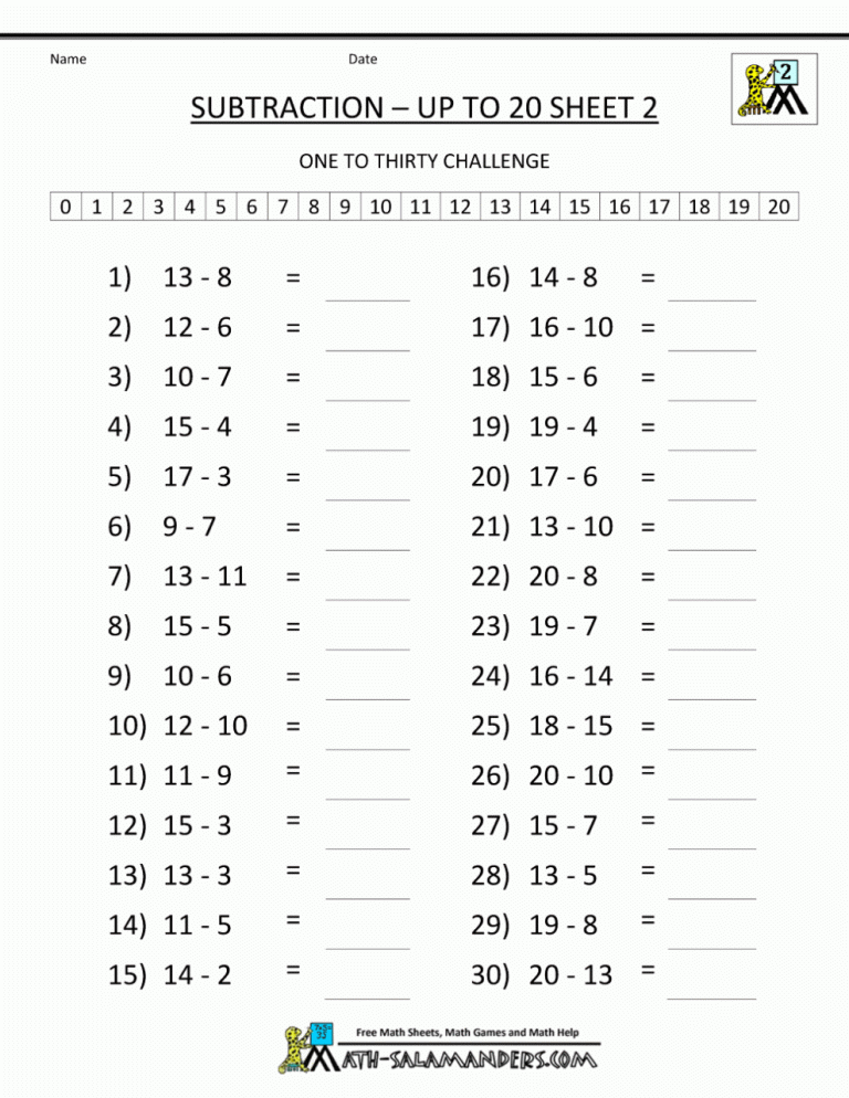 Year 2 Maths Worksheets Nz