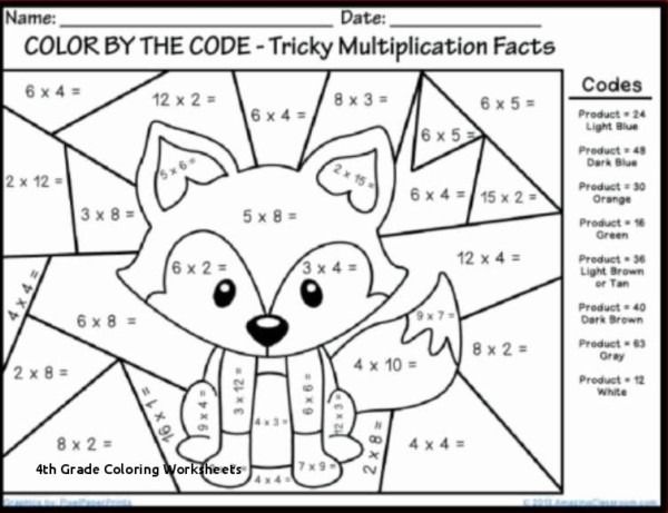 Fun Math Worksheets For 4th Grade