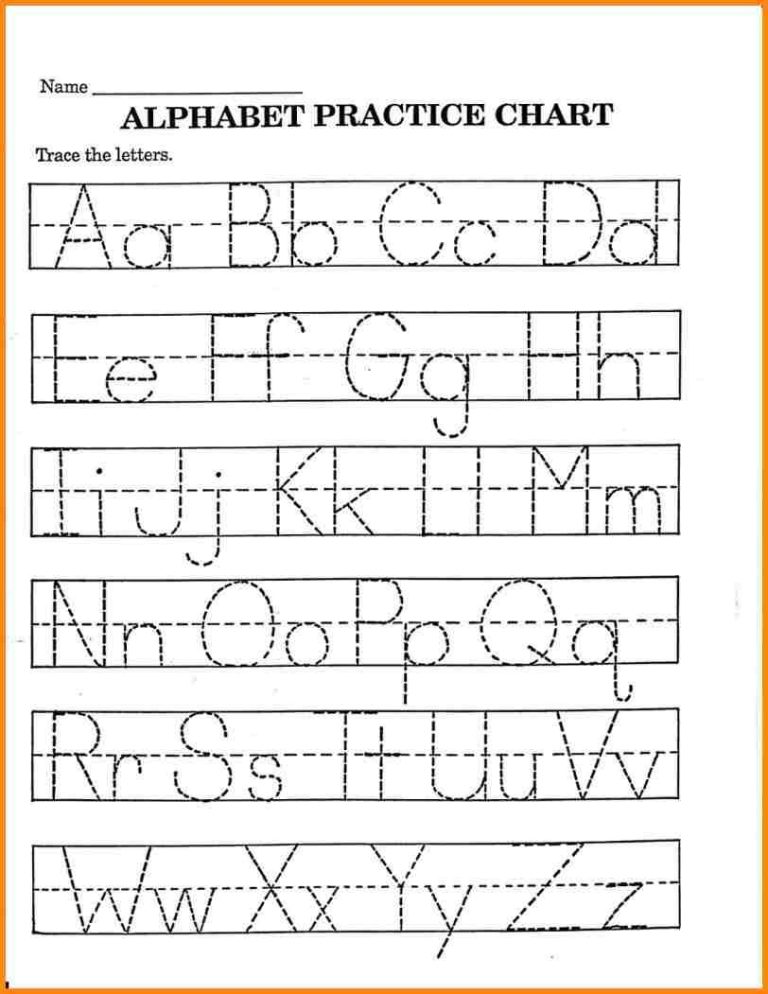 Pre Kindergarten Worksheets Pdf