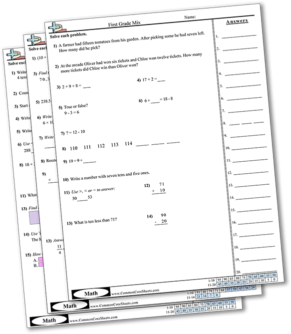 Common Core Sheets Logo