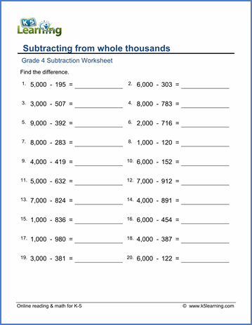 Grade 4 English Worksheets Adjectives