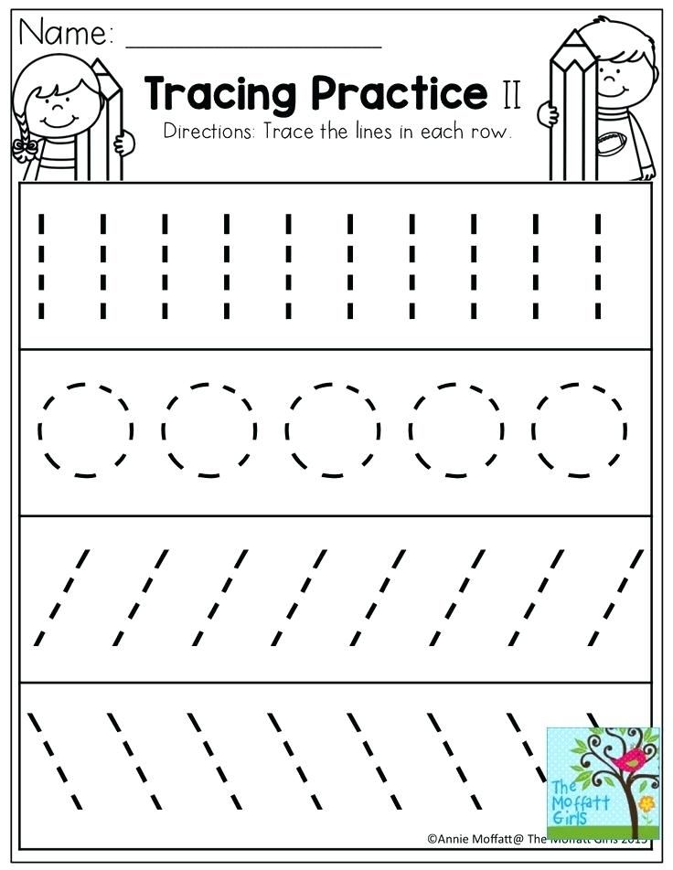 Pre Writing Worksheets Preschool