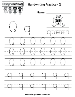 Kindergarten Worksheets Writing Letters