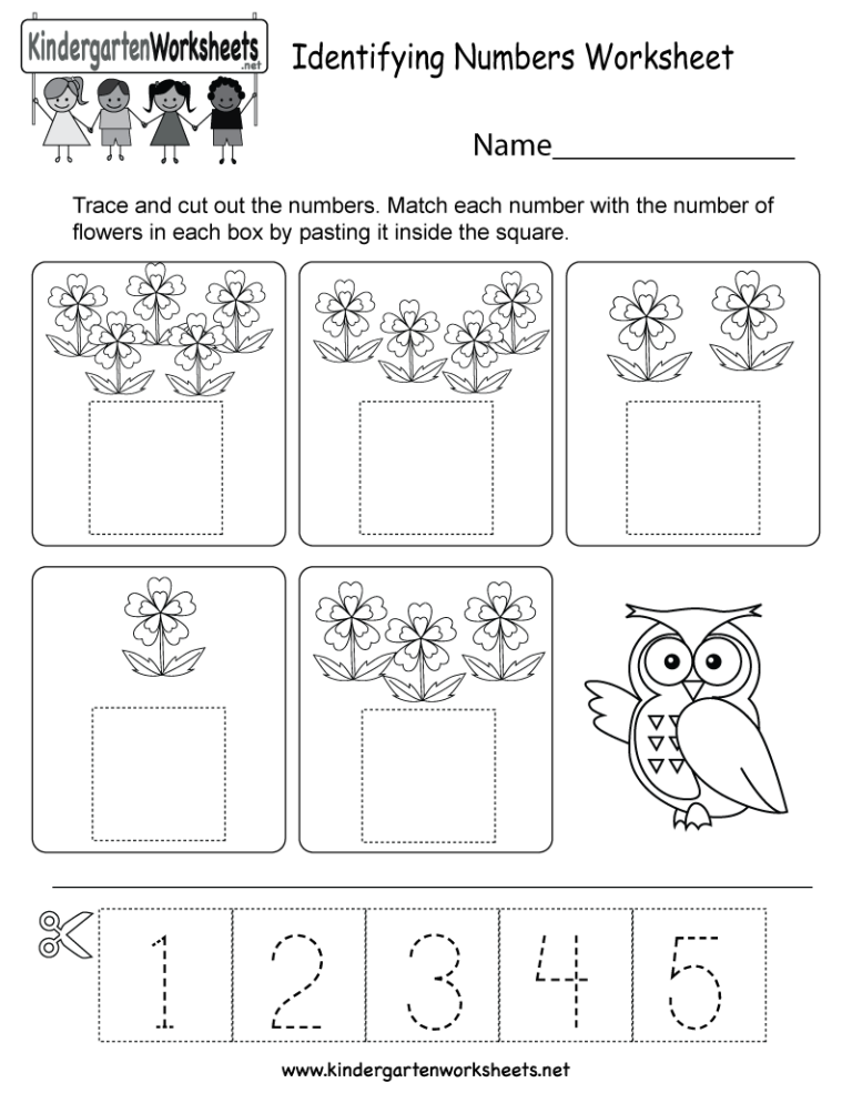 Worksheets For Kids Kindergarten