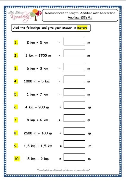 A An Worksheet For Grade 3