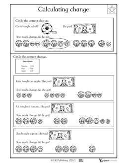 Math Worksheets For 3rd Graders