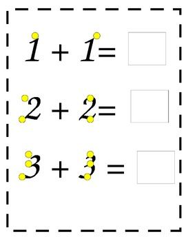 Touch Math Worksheets Addition