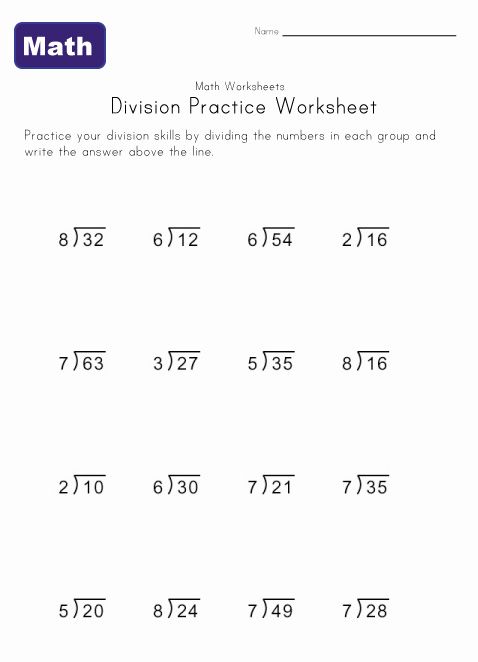 Long Division Questions Easy