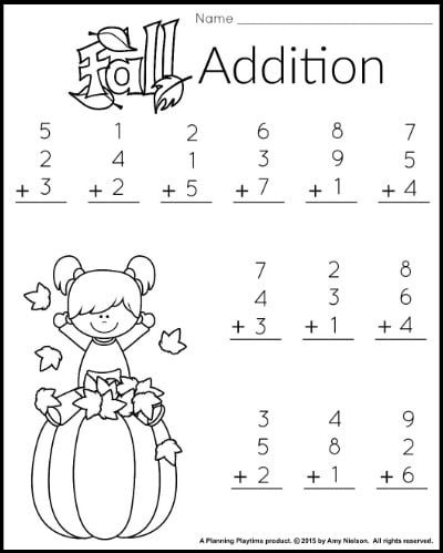 Maths Worksheet For Class 1st