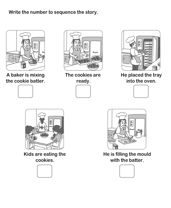 Sequencing Worksheets For Kids