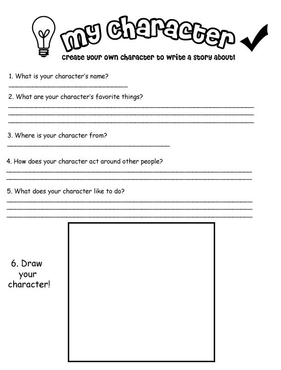 Character Analysis Worksheet Acting