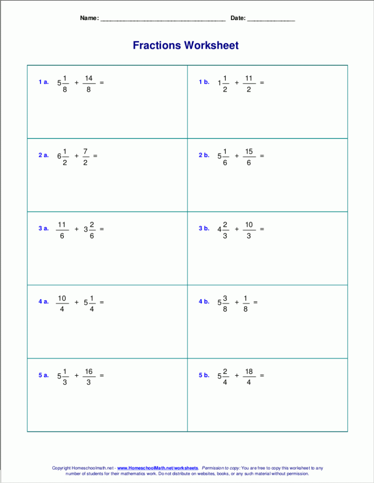 Practice Adding And Subtracting Rational Expressions Worksheet