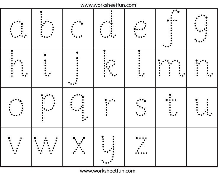 Printable Small Letter Tracing Worksheets Pdf