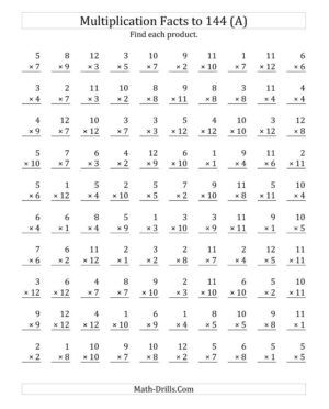 Math 4th Grade Worksheets Free