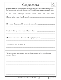 2nd Grade Worksheets Writing