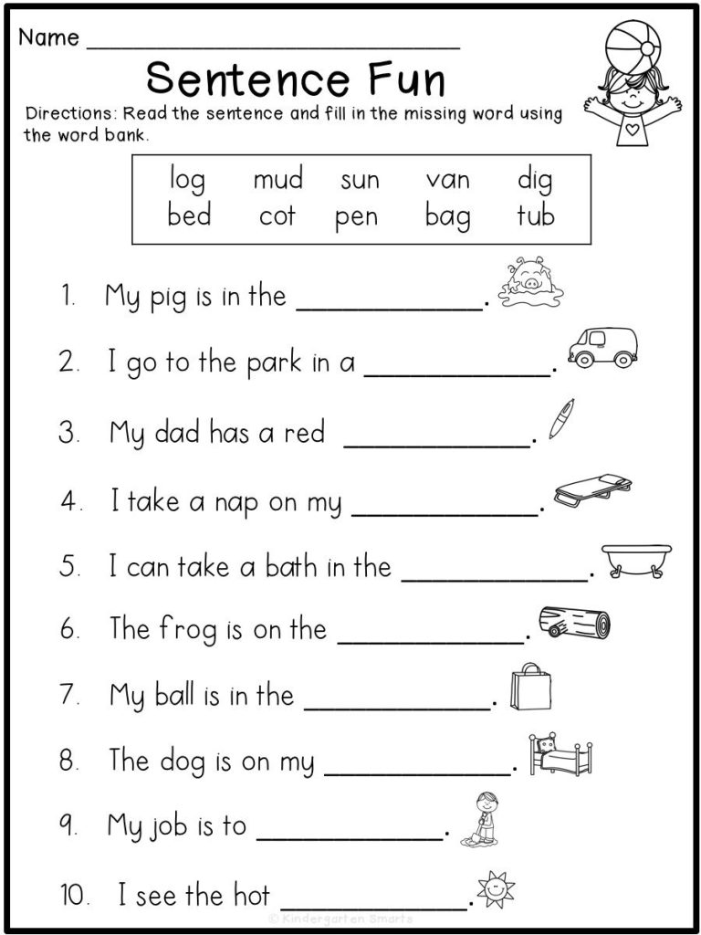 Phonics Worksheets Grade 2