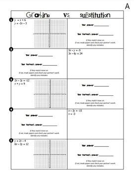 Substitution Worksheet Algebra