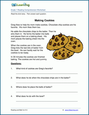 K5 Learning Main Idea Worksheets With Answer Key