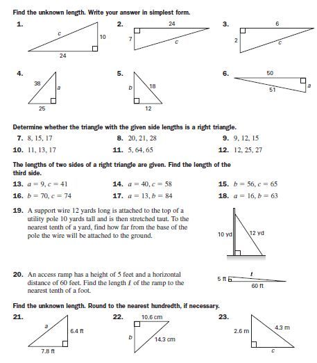 Law Of Cosines Worksheets Answer To The Nearest Tenth