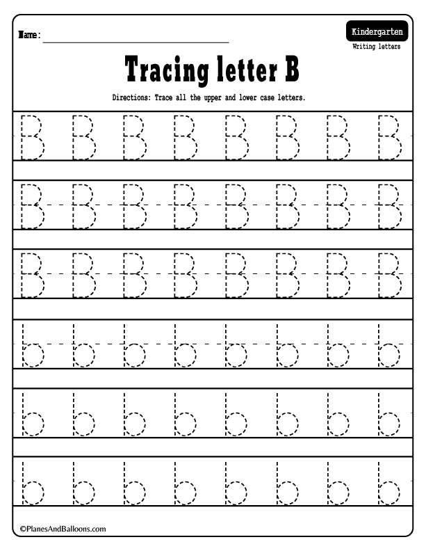 Tracing Sheet For Alphabet