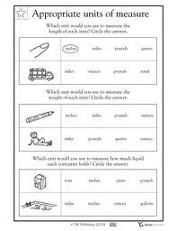 Measurement Worksheets Grade 2