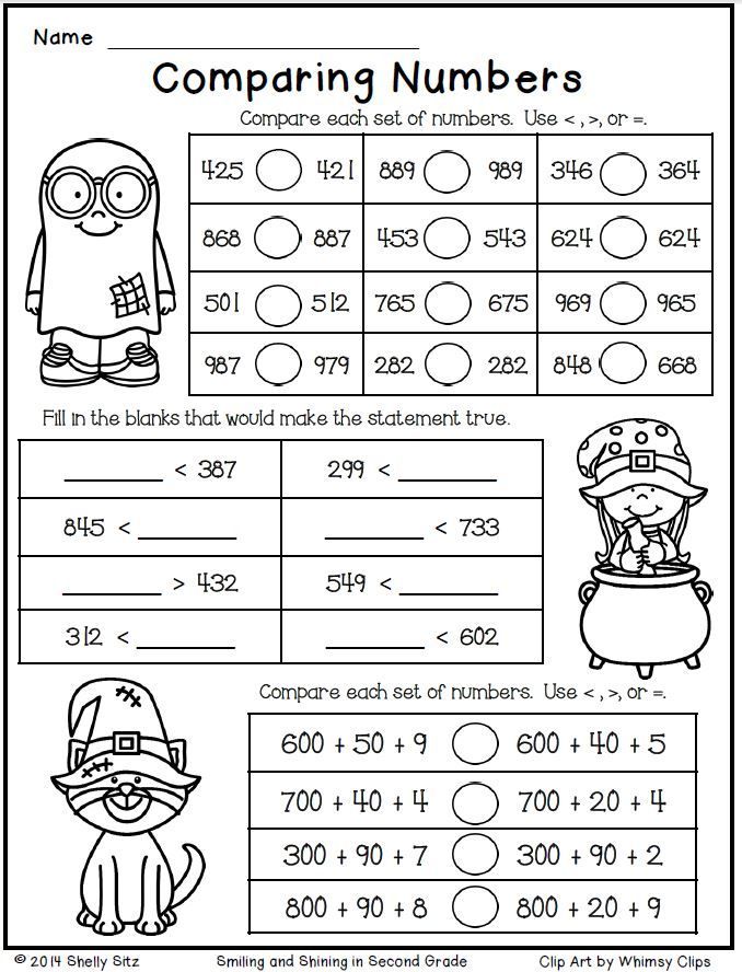 2nd Grade Halloween Worksheets Free