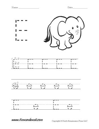 Letter I Worksheets Free