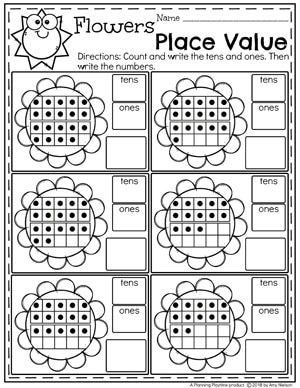 Place Value Worksheets For Grade 1 Pdf