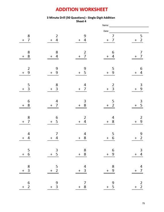 Grade 4 Worksheets – Pdf