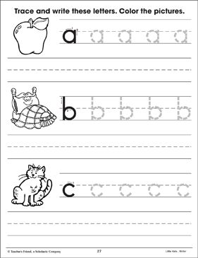 Small Letter C Tracing Worksheets