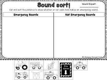 First Grade Science Sound Worksheets Grade 1