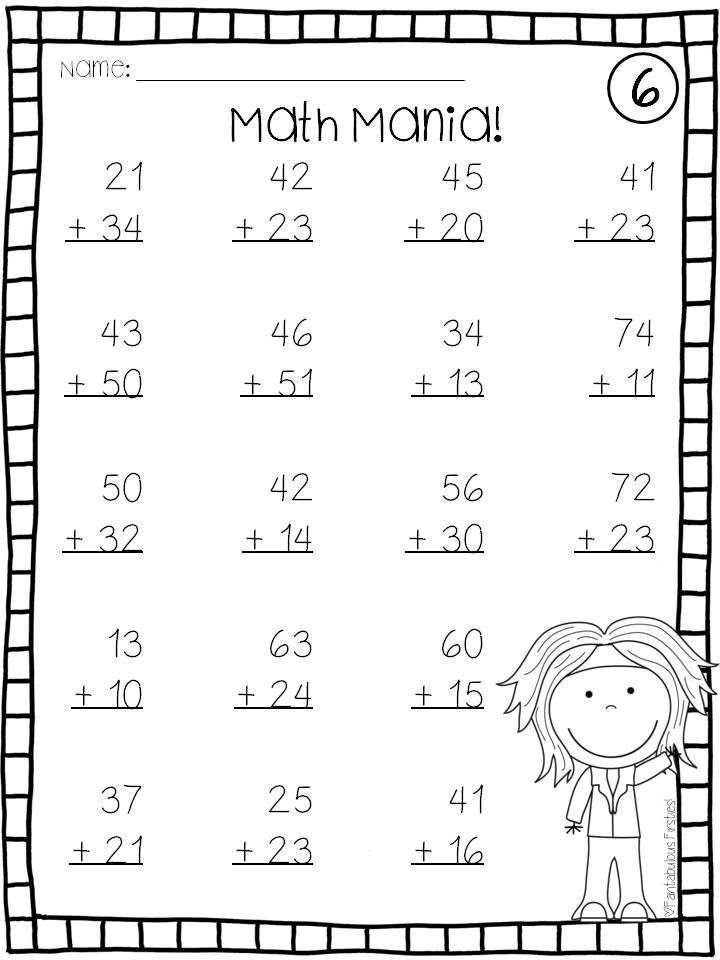 1st Grade Subtraction Worksheets With Regrouping