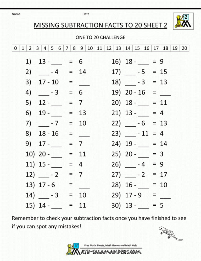 Adding And Subtracting Worksheets Grade 2 Printable