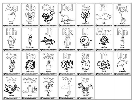 Abc Printables Coloring