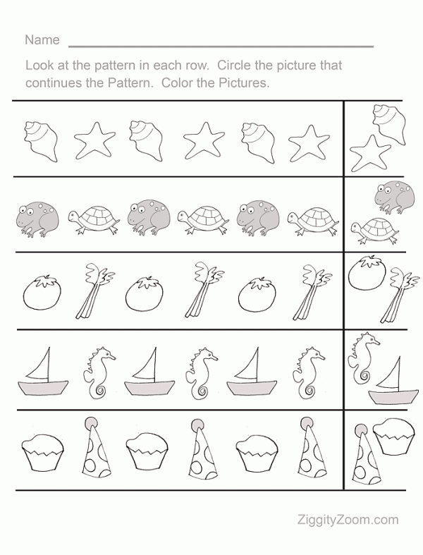 Free Sequencing Worksheets Preschool