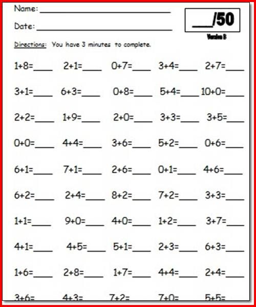 Grade 1 Worksheets Free