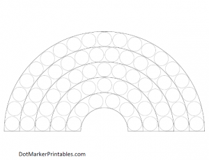 Dot Marker Printables Rainbow