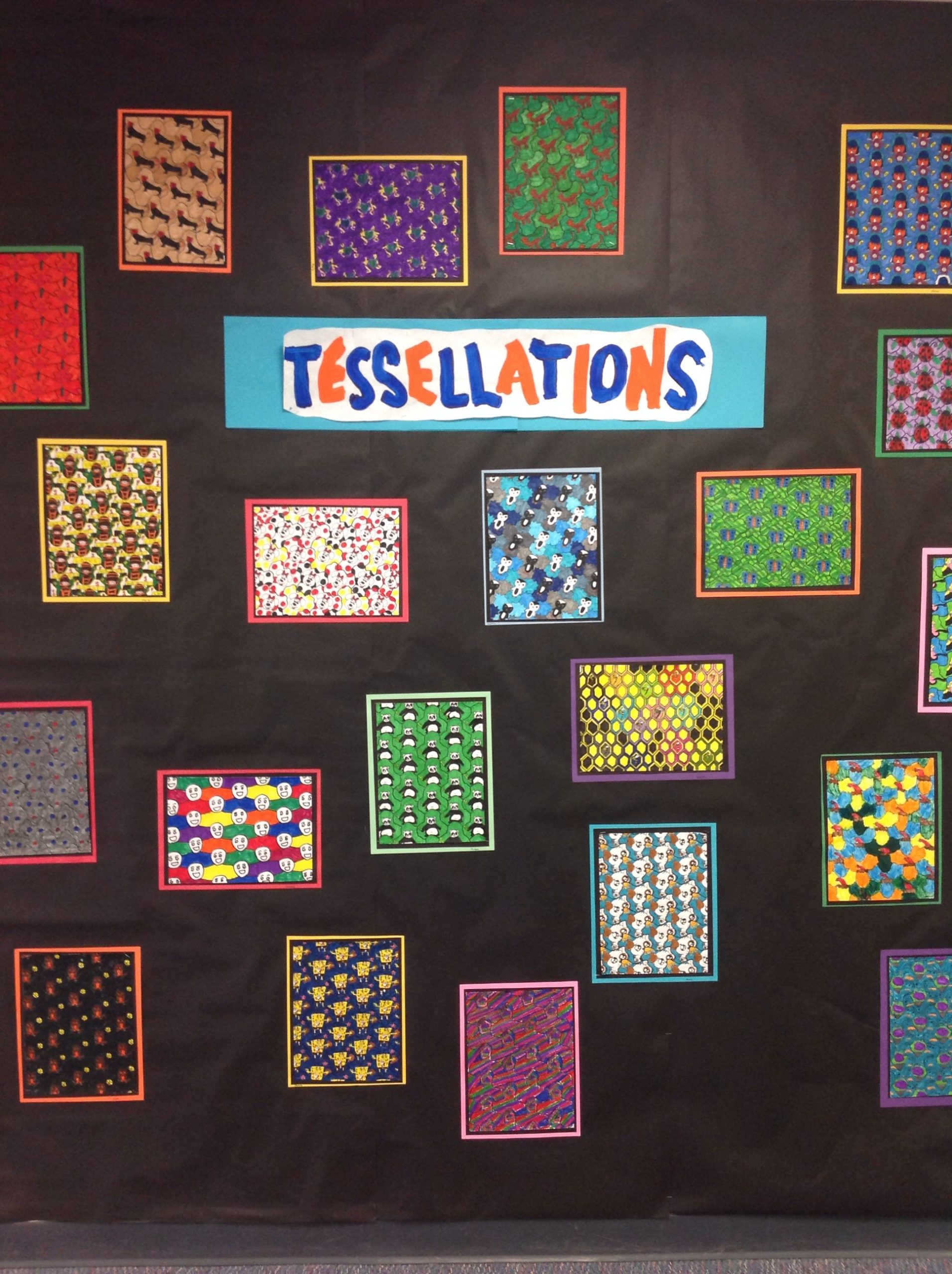 Grade 5 Tessellation Worksheets