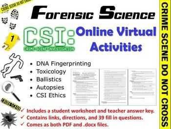 Dna Fingerprinting Worksheet Answer Key