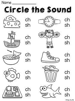 Ch Words Worksheet Pdf