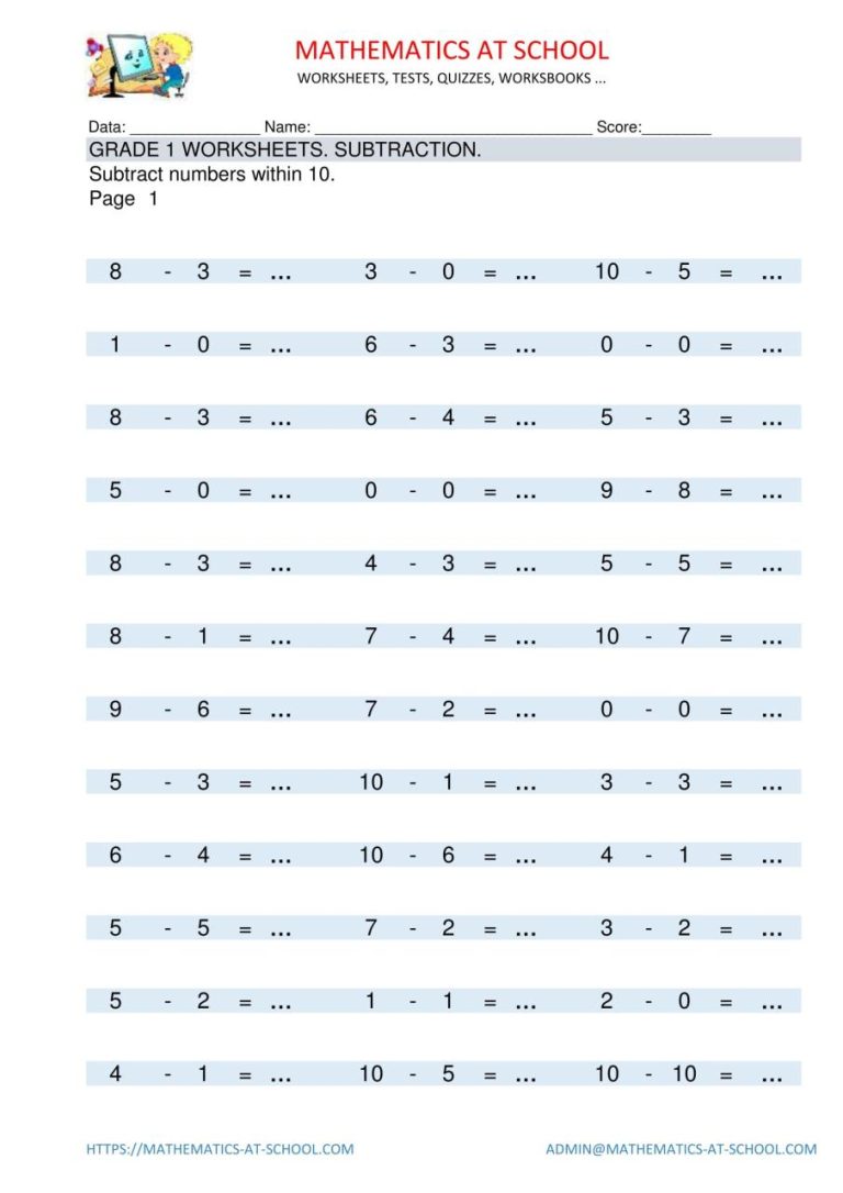 Multiplication Grade 3 Math Worksheets Pdf