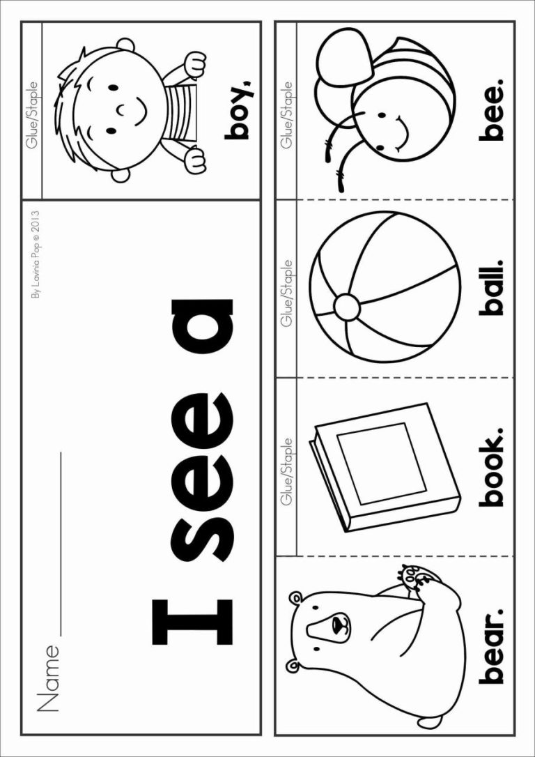 Pre K Letter B Activity Worksheets