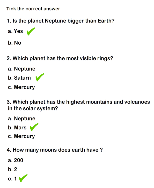 5th Grade Science Worksheets Planets