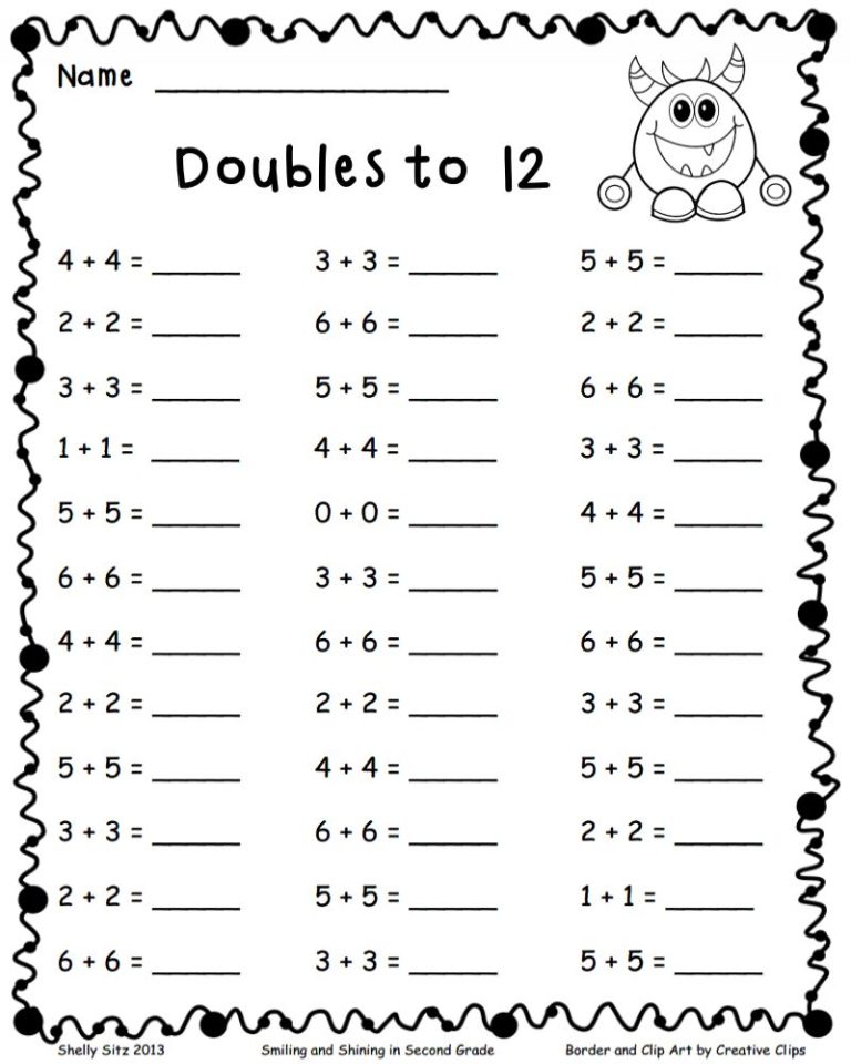 Addition Worksheets Pdf Grade 1